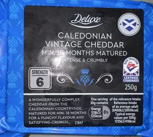 Caledonian Vintage Cheddar 18 MO Lidl Deluxe