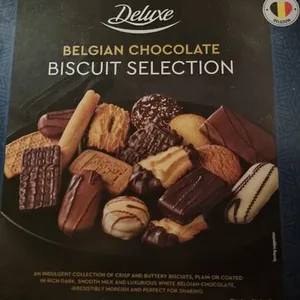 Belgian Chocolate Biscuit Selection