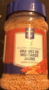 Graines de moutarde jaune