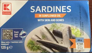 Sardynki w oleju słonecznikowym