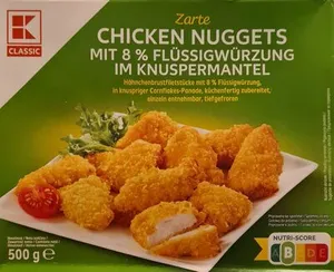 Пилешки хапки с 8% течна подправка