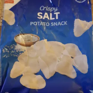 Crispy Salt Potato Snack