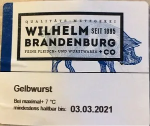 Gelbwurst