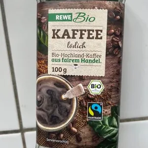 Kaffee löslich