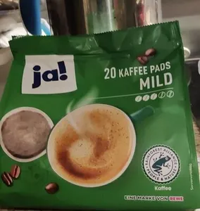 Kaffee pads mild