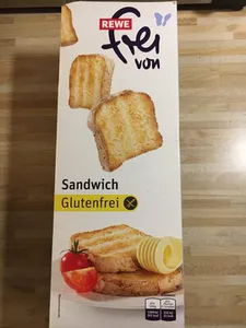 frei von Sandwich glutenfrei