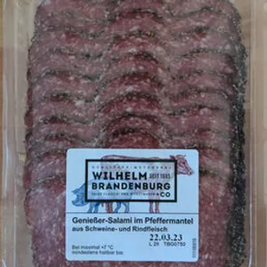 Genießer-Salami im Pfeffermantel