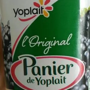 Panier de yoplait