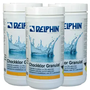 DELPHIN Chockklor Granulat 3kg