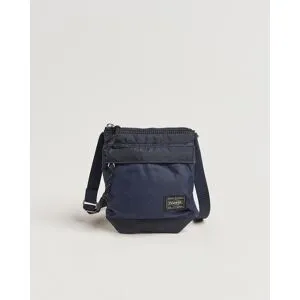 Porter-Yoshida & Co. Force Small Shoulder Pouch Navy Blue