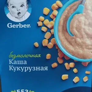 Каша кукурузная безмолочная сухая быстрорастворимая