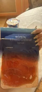 Форель слабосолёная ломтики