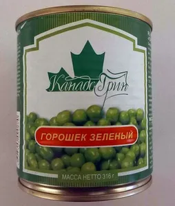 Горошек зелёный