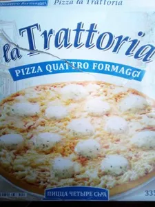 Пицца заморрженная. Пицца 4 сыра.