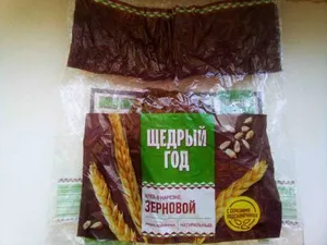 Хлеб зерновой ржано-пшеничный нарезанный в упаковке.