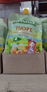 пюре яблочно абрикосовое