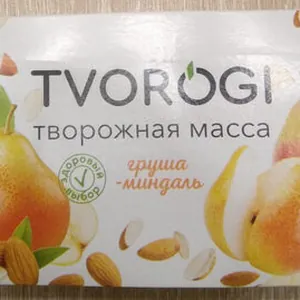 Масса творожная с миндалем