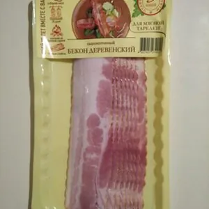 Бекон деревенский сырокопченый