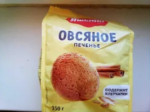 Печенье сдобное "овсянное"
