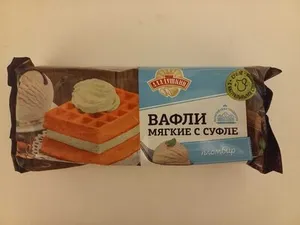 Вафли мягкие с суфле