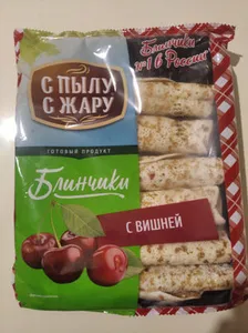 Блины с вишней