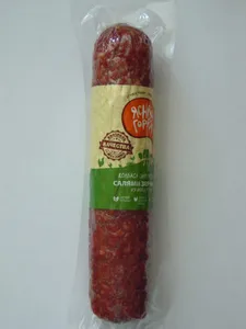 Колбаса сырокопченая салями зернистая из мяса птицы