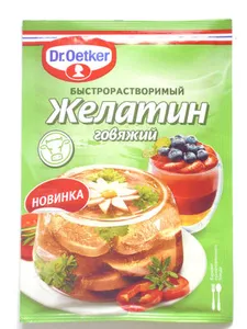Желатин говяжий быстрорастворимый