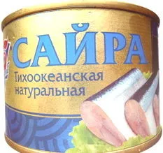 Сайра Тихоокеанская натуральная