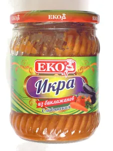 Икра из баклажанов Славянская