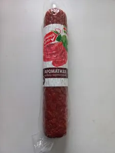 Колбаса красная цена Ароматная сырокопченая 300г