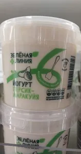 Йогурт персик-маракуйя