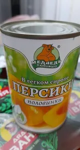 персик в сиропе