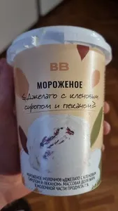 Мороженое "Джелато С Кленовым Сироп И Пеканом"