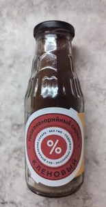 Низкокалорийный сироп «Кленовый»