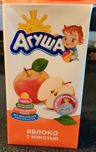 Яблоко с мякотью