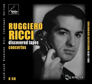Ricci Ruggiero: Discovered Tapes - Concertos