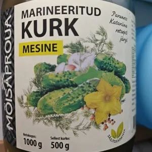 Marineeritud Kurk Mesine