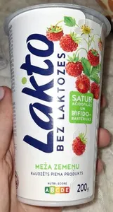 Meža Zemeņu Piena Produkts