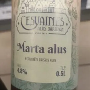 Martā alus