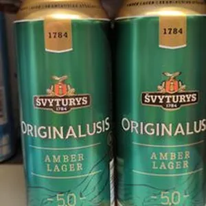 Alus ŠVYTURYS ORIGINALUSIS, 0,5l 5.0% sk Nuolaida netaikom