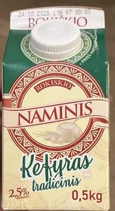 Naminis kefyras Tradicinis