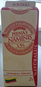 Naminis Pienas 3,5%