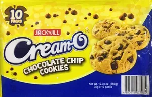 Cream-O Chocolate Chip Cookies