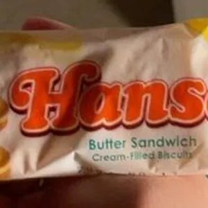 Cream filled biscuits