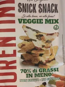 Snick snack veggie mix