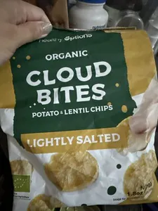 Cloud Bites Potato and Lentil Chips Lightly Salted