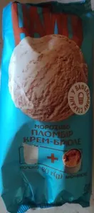 Морозиво-пломбір "Крем-брюле"