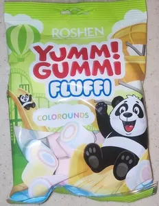 Цукерки маршмелоу "Yummi Gummi Fluffi Colorounds"