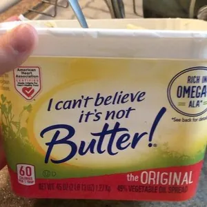 I can’t believe it’s not Butter!