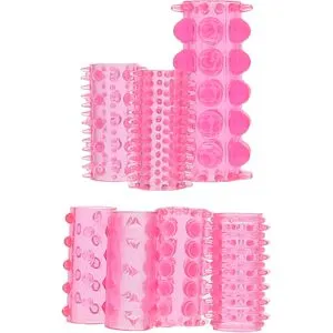 Seven Creations One-A-Day Penis Sleeves Pink